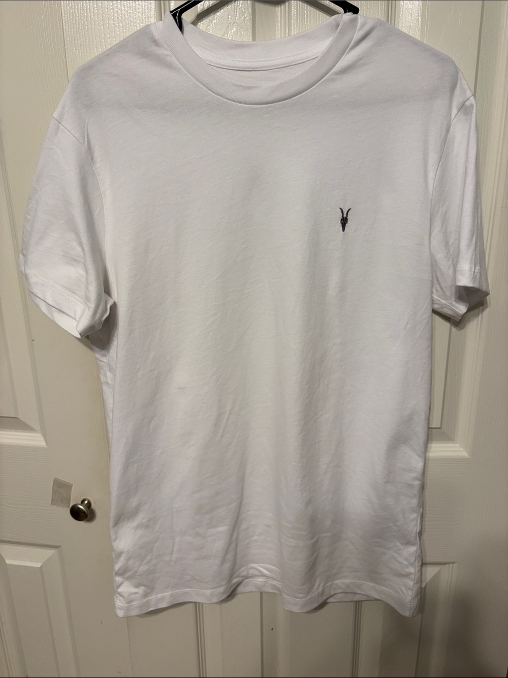 All Saints Brace Short Sleeve Cotton T-Shirt